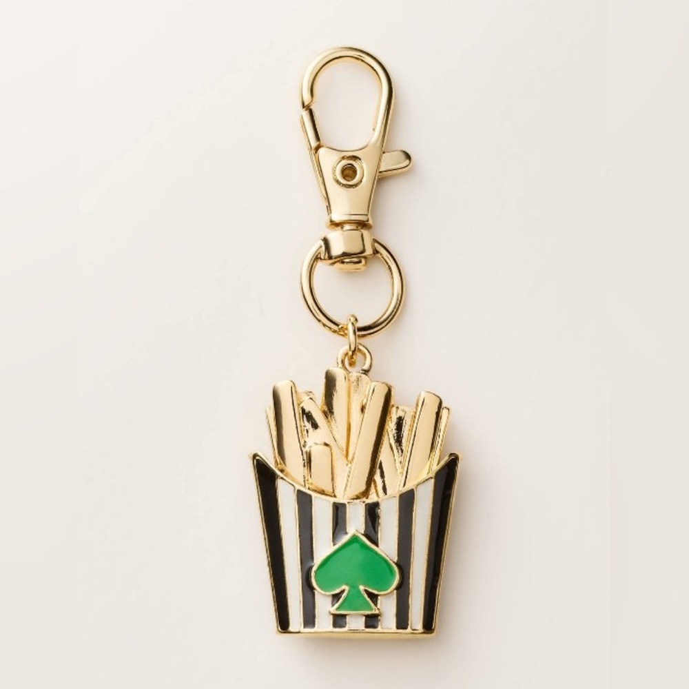 Kate Spade x Target French Fry Bag Charm Keychain